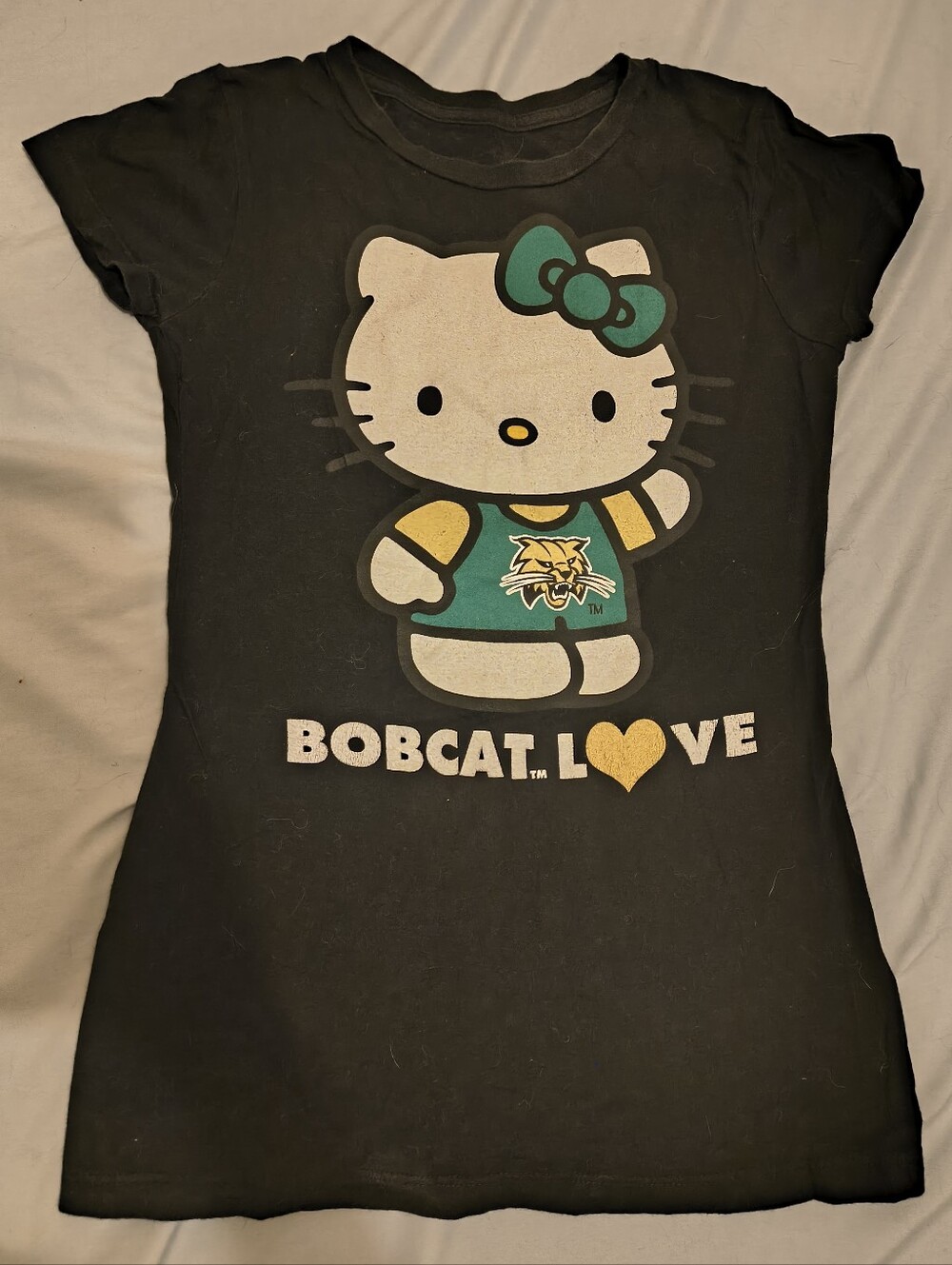 Ohio University Hello Kitty Fitted Tee